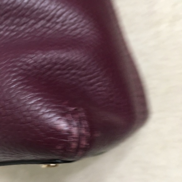 ❤️ Burgundy KATE SPADE Handbag satchel - Picture 12 of 13